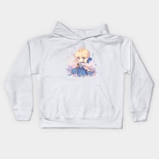 chibi saber Kids Hoodie